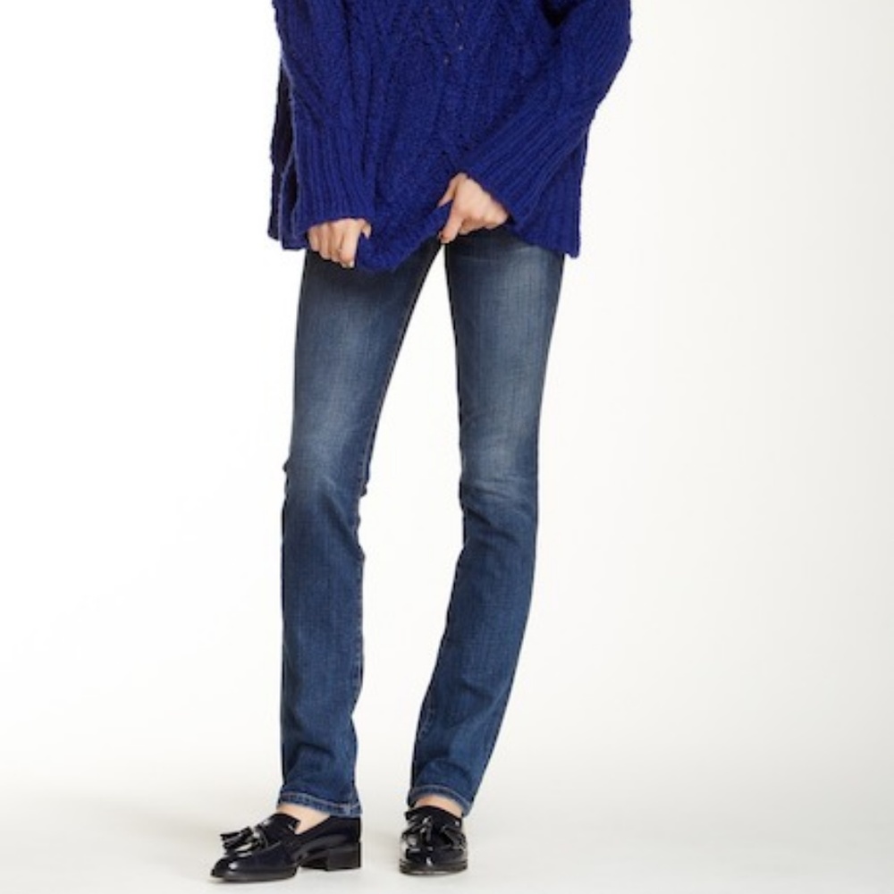 Current/Elliott Rambler Straight Leg Jean in Loved - Picture 1 of 7